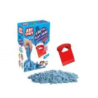 Masy plastyczne - Piasek kinetyczny 0.5 kg niebieski Art Craft - miniaturka - grafika 1