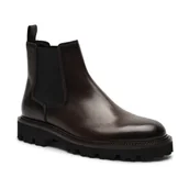 Sztyblety męskie - BOSS BLACK Skórzane sztyblety Julyo_Cheb_bu - miniaturka - grafika 1