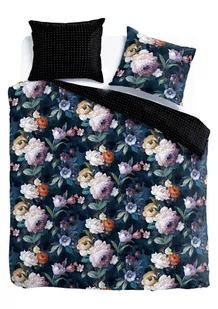 Kpl 200x200/220cm UKRAŚĆ NOC bawełna satynowa ciemny niebieski - Pościel Kpl 200x200/220cm UKRAŚĆ NOC bawełna satynowa ciemny niebieski - Pościel - miniaturka - grafika 1