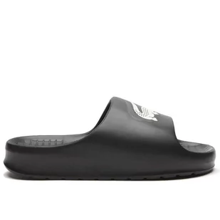 Klapki Lacoste Croco 2.0 Eco 123 745CMA0005-454 - czarne - Klapki i japonki męskie - miniaturka - grafika 1