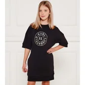 Sukienki i spódniczki dla dziewczynek - Karl Lagerfeld Kids Sukienka - miniaturka - grafika 1