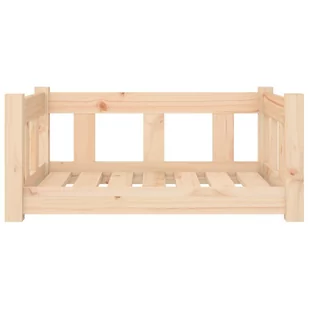 Lumarko Legowisko dla psa, 65,5x50,5x28 cm, lite drewno sosnowe! - Legowiska dla psów - miniaturka - grafika 5