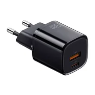 Ładowarki do telefonów - Ładowarka sieciowa Mcdodo Nano GaN CH-0151, USB + USB-C, 33W (czarna) - miniaturka - grafika 1