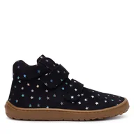 Buty dla dziewczynek - Trzewiki Froddo Barefoot Winter Furry G3110263-13 S Granatowy - miniaturka - grafika 1