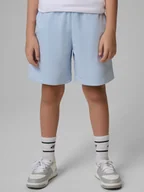 Spodnie i spodenki dla chłopców - 4F Spodenki dresowe chłopięce - niebieskie 164 (13-14 lat) - miniaturka - grafika 1