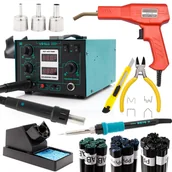 Lutownice - Spawarka Do Plastiku 706+ Zestaw Zszywacz Zszwyki - miniaturka - grafika 1