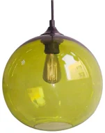 Lampy stojące - Lampa nad stół z okrągłym zielonym kloszem - 2X Z45 Fonat - miniaturka - grafika 1