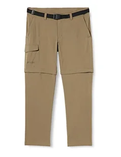 Maier Sports męskie spodnie TORID Slim Zip Wander, beżowy, 98 133023 - Bielizna sportowa męska - miniaturka - grafika 1
