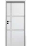 Drzwi wewnętrzne - Pol-Skone Dzwi Wewnętrzne Pełne Sublime B12 Biały - miniaturka - grafika 1