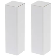 Listwy przypodłogowe - FnProfile Narożnik uniwersalny MDF Biały 18 x 18 x 62 mm 2 szt. - miniaturka - grafika 1