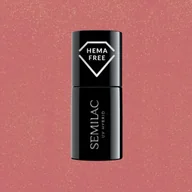 Lakiery hybrydowe - Semilac Semilac Lakier Hybrydowy 378 Shimmer Stone Amber 7ml SEM378 - miniaturka - grafika 1