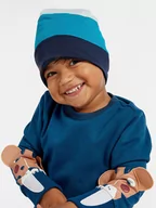 Czapeczki dla niemowląt - JAKO-O Czapka beanie w kolorze niebieskim - miniaturka - grafika 1