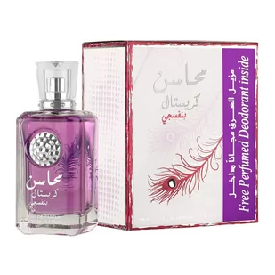 Lattafa Mahasin Crystal Violet  ZESTAW 15117 - Zestawy perfum damskich - miniaturka - grafika 1
