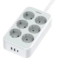 Listwy zasilające - Listwa zasilająca TESSAN TS-PS02DE00 TS-PS02DE00 - miniaturka - grafika 1