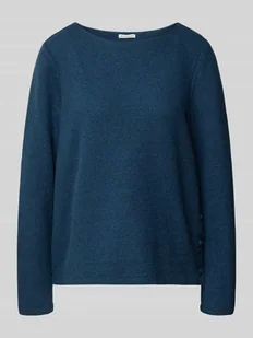 Bluza o kroju regular fit z dodatkiem wiskozy - Bluzy damskie - miniaturka - grafika 1