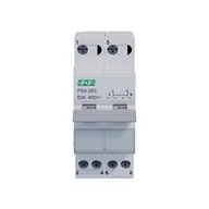 Bezpieczniki elektryczne - Przełącznik modułowy sieć - agregat 1-0-2 PSA-263 63A - miniaturka - grafika 1