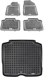 Zestaw dywaniki i mata gumowa do Citroen C6 I 2005-2012 - Dywaniki samochodowe Zestaw dywaniki i mata gumowa do Citroen C6 I 2005-2012 - Dywaniki samochodowe - miniaturka - grafika 1