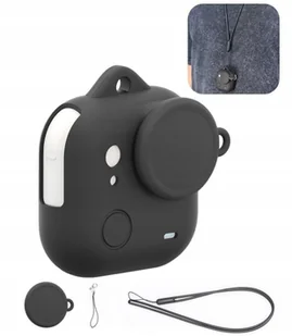 PULUZ Case Osłona Do Insta360 Go Ultra + Dekielek I Smycz / Pu786b / Czarny - Akcesoria do kamer sportowych - miniaturka - grafika 1