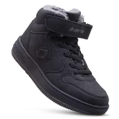 Buty trekkingowe dziecięce - Buty zimowe dziecięce LOTTO PALIOT FUR K trapery za kostkę ocieplane - miniaturka - grafika 1