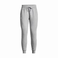 Spodnie sportowe damskie - Damskie spodnie dresowe Under Armour Rival Fleece Jogger Rozmiar: M / Kolor: jasnoszary - miniaturka - grafika 1