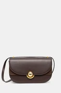 Torebki damskie - Furla torebka skórzana kolor brązowy WB01490.BX0428.2460S - miniaturka - grafika 1