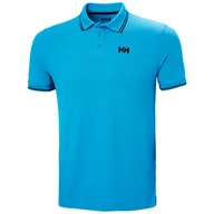 Koszulki męskie - Męska koszulka polo Helly Hansen Kos Polo cyan - M - miniaturka - grafika 1