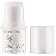 Bronzery i konturowanie twarzy - Essence Baby Got Diamond Highlighter rozświetlacz w sztyfcie 5.4 g - miniaturka - grafika 1