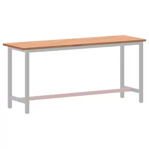 Blat do stołu roboczego, 180x55x2,5 cm, lite drewno bukowe Lumarko! - Meble modułowe i akcesoria - miniaturka - grafika 4