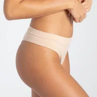 Majtki damskie - Majtki stringi Gatta Lili beżowe L - miniaturka - grafika 1
