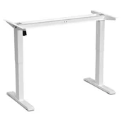 Meble modułowe i akcesoria - Stelaż biurka LVN SYSTEM Control Series Biały - miniaturka - grafika 1