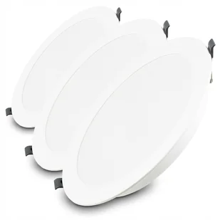 Panel Led Oczko Dowlight Wpuszczny Mocny 20W 230V 4000K Duży - Lampy sufitowe - miniaturka - grafika 1