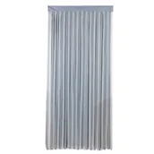 Zasłony prysznicowe - Wenko Zasłona na drzwi sznurkowa 90 x 200 cm szara B07MVFTK51 - miniaturka - grafika 1