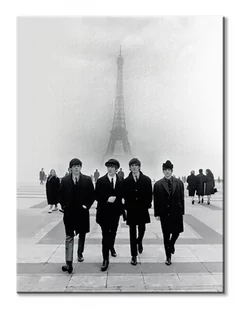Pyramid Posters The Beatles Paris - obraz na płótnie 60x80 WDC100037 - Obrazy i zdjęcia na płótnie - miniaturka - grafika 1