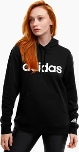 Adidas Bluza damska adidas Essentials Linear czarna IC4426 XS - Bluzy damskie - miniaturka - grafika 1