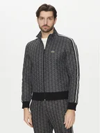 Bluzy męskie - Lacoste Bluza SH1368 Szary Regular Fit - miniaturka - grafika 1