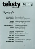 Czasopisma - Teksty drugie 6/2014. Topografie - książka - miniaturka - grafika 1