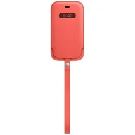 Etui i futerały do telefonów - Apple Skórzany futerał z MagSafe do iPhonea 12 mini różowy cytrus MHMN3ZM/A - miniaturka - grafika 1