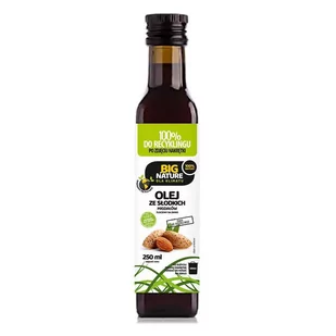 Big Nature Olej ze słodkich migdałów  250 ml - Olej spożywczy - miniaturka - grafika 1