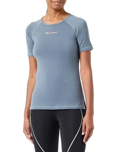 Champion Athletic C-Sport W-Stretch Blended Poly Tencel Jersey S-s Regular T-Shirt Damski, Cynowy szary, XL - Koszulki i topy damskie - miniaturka - grafika 1