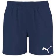 Spodenki męskie - Spodenki kąpielowe męskie Puma Swim Medium Lenght 1P granatowe 935088 01-S - miniaturka - grafika 1