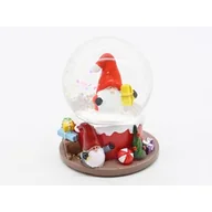 Ozdoby bożonarodzeniowe - Kula śnieżna szklana Święty Mikołaj 6 cm - miniaturka - grafika 1