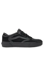 Trampki damskie - Vans Tenisówki Rowley Classic VN0009QJH1W1 Czarny - miniaturka - grafika 1