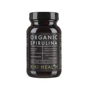 KIKI Health KIKI Spirulina BIO tabletki (200 sztuk) KIKI HEALTH 5060018511450 - Suplementy naturalne - miniaturka - grafika 1