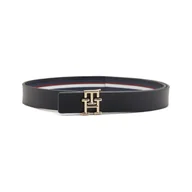 Paski - Tommy Hilfiger Skórzany dwustronny pasek LOGO - miniaturka - grafika 1