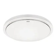 Lampy sufitowe - Plafon z czujnikiem ruchu SOLA 4320 Ideus LED 18W 4100K IP44 metal biały - miniaturka - grafika 1