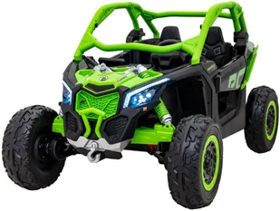 Pojazd Buggy Maverick Turbo RR STRONG Zielony - Pojazdy elektryczne dla dzieci - miniaturka - grafika 1