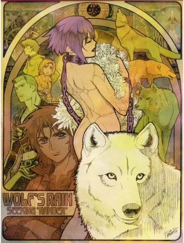 Plakat Anime Manga Wolf’s Rains WS_006 A2 (custom)
