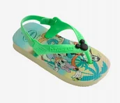 Sandały damskie - Havaianas Sandały Chłopięce Wsuwane Lato 22 Żjv - miniaturka - grafika 1