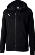 Bluzy męskie - Puma Bluza męska Puma teamGOAL 23 Causals Hooded Jacked czarna 656708 03 M - miniaturka - grafika 1