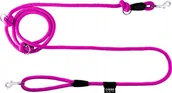 Smycze dla psów - Chaba CHABA SMYCZ LINKA REGULOWANA ``S`` 6mm/2,6m FUKSJA - miniaturka - grafika 1